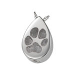 Actual Nose Print Pendant - Tear Drop - Image 3